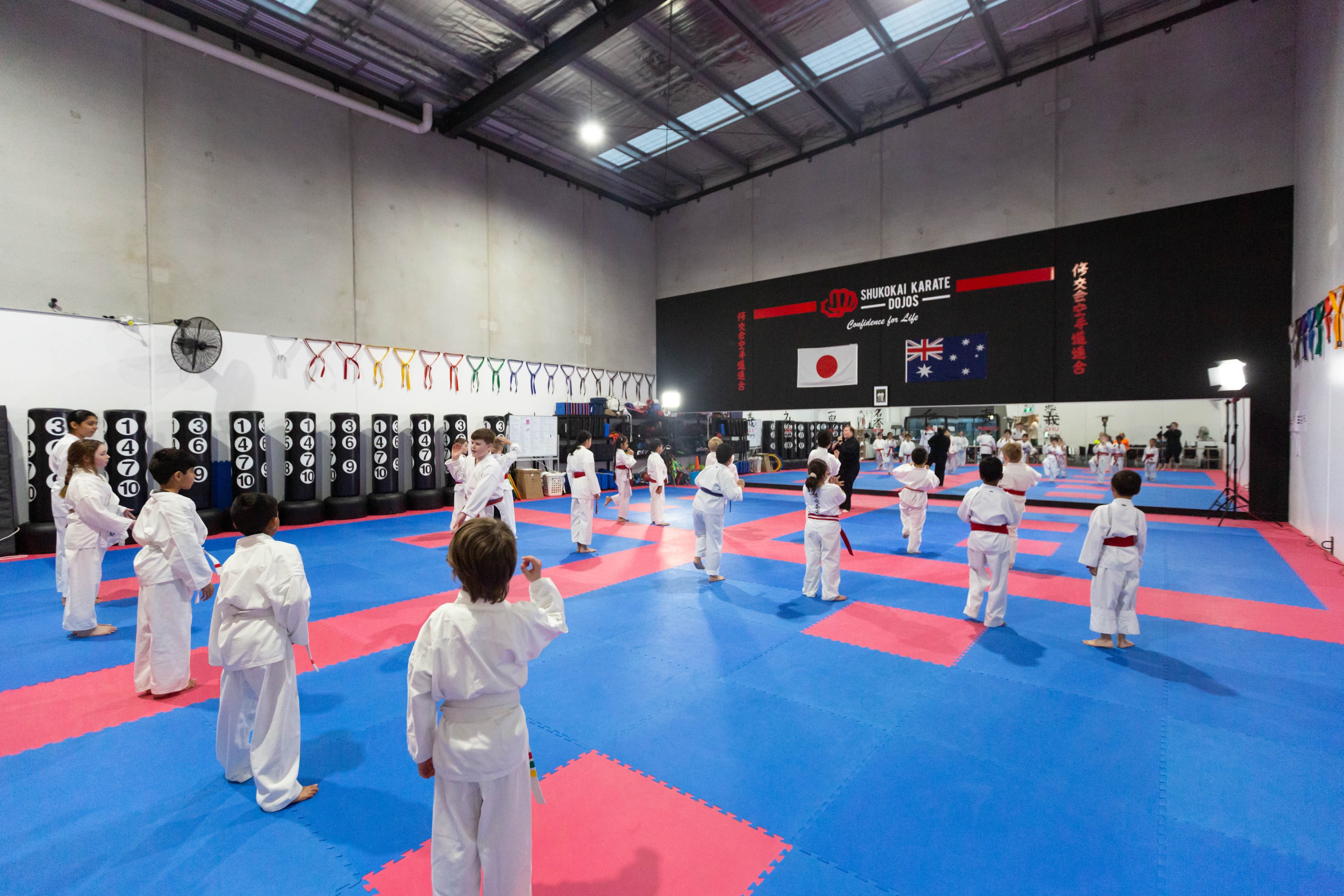 Shogokan Karate Cranbourne dojo interior